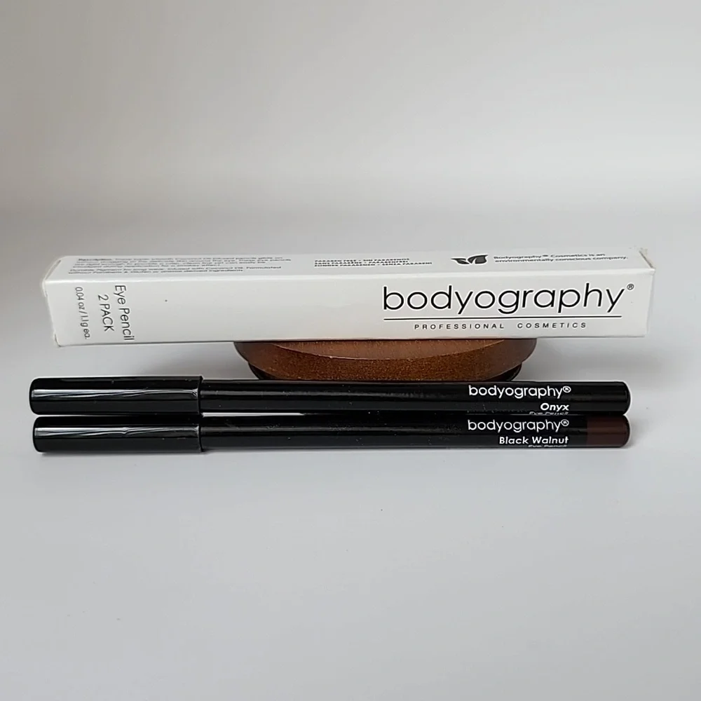 Bodyography Dual Eye Pencils - Onyx & Black Walnut